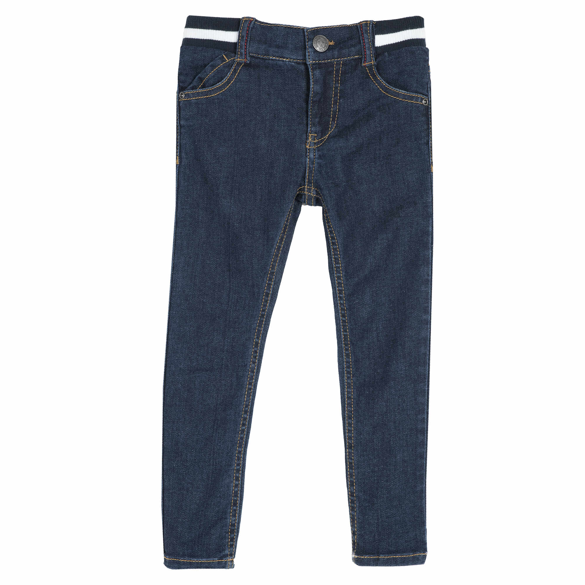 Pantalon lung copii Chicco, albastru inchis, 24955