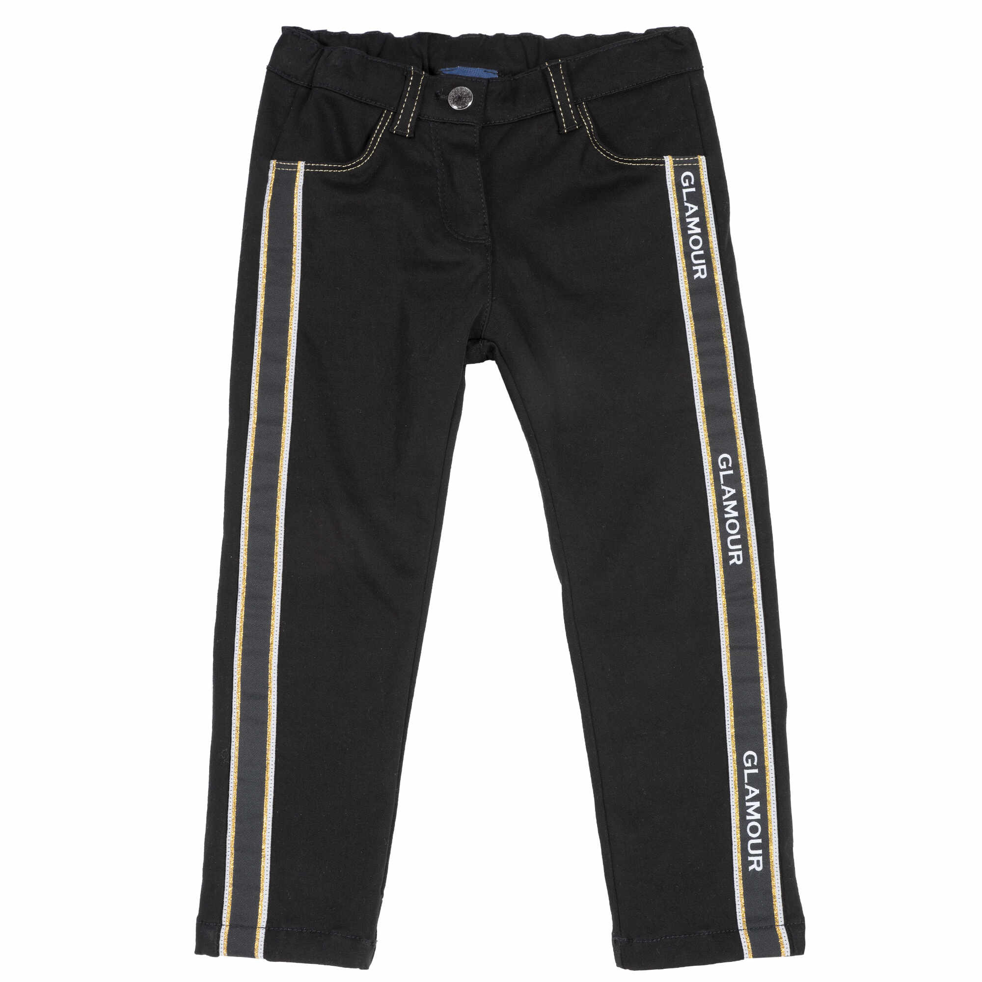 Pantaloni lungi copii Chicco, negru, 08060