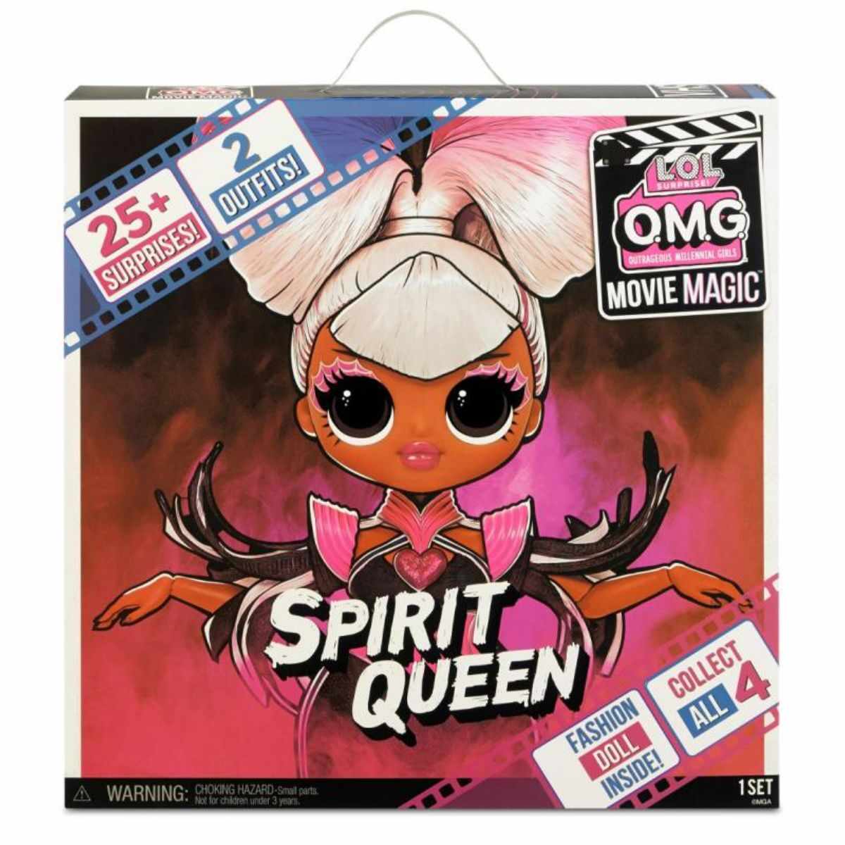 Papusa LOL Surprise OMG Movie, cu 25 de surprize, Spirit Queen, 577928EUC
