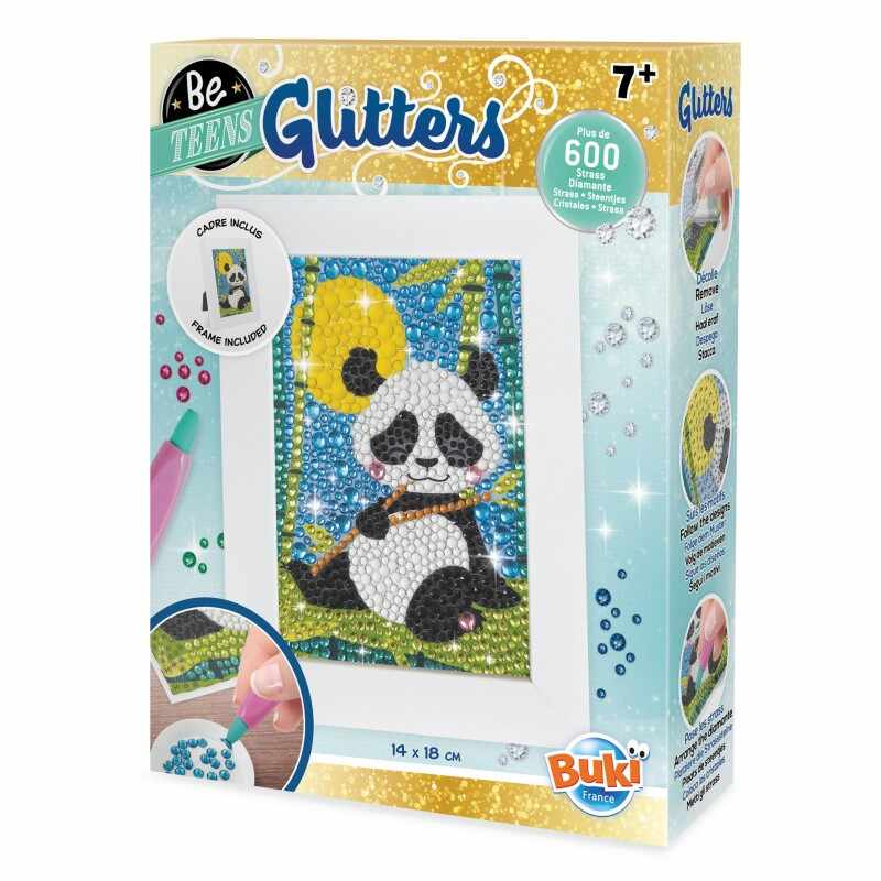 Set creativ - Glitters: Panda | Buki