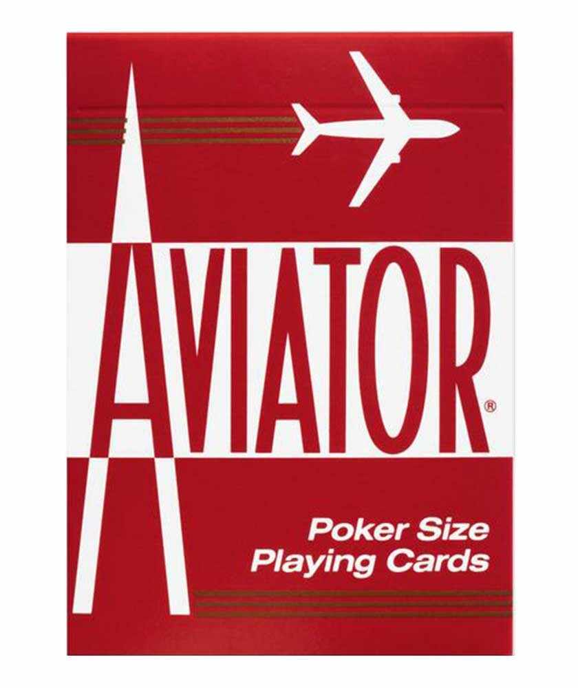 Carti de joc - Aviator, rosu | Magic Hub
