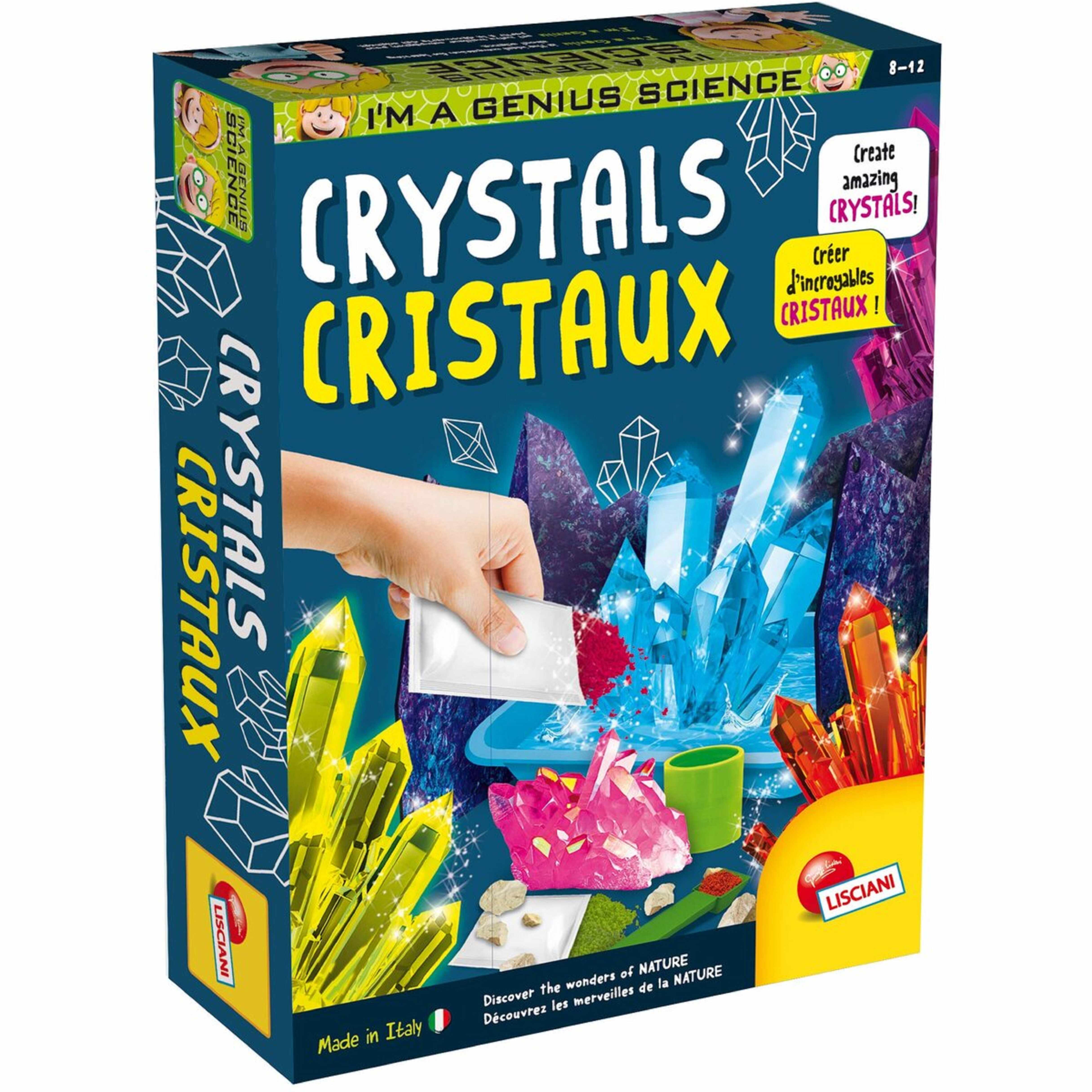 Joc educativ - Experimentele Micului Geniu - Cristale Magice | Lisciani