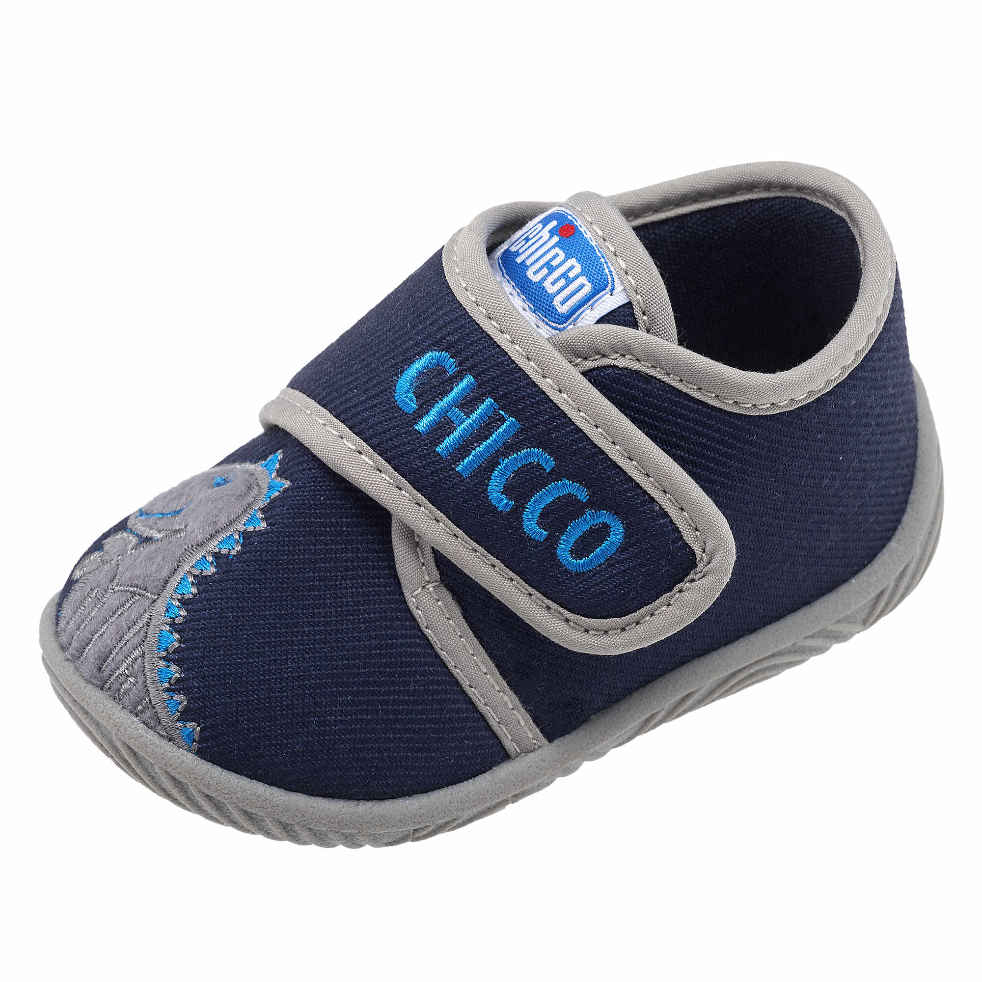 Pantofi casa copii Chicco Taro, 66171-61P, Albastru