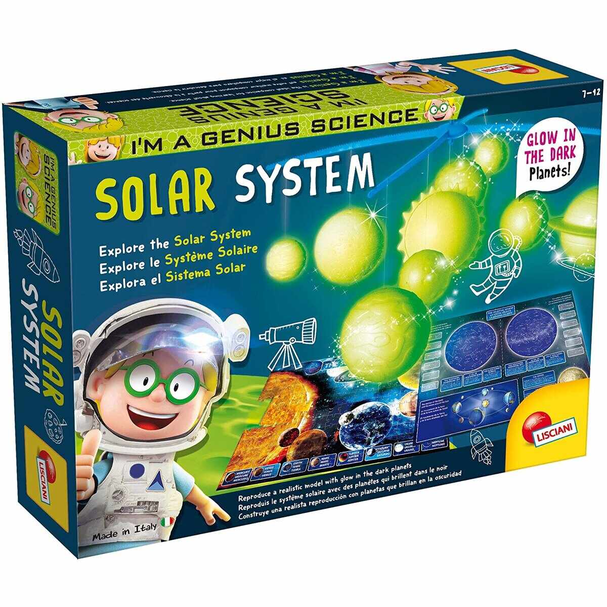 Joc educativ - Experimentele Micului Geniu - Sistemul Solar | Lisciani