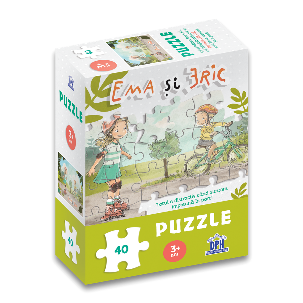 Puzzle - Ema si Eric in parc | Didactica Publishing House