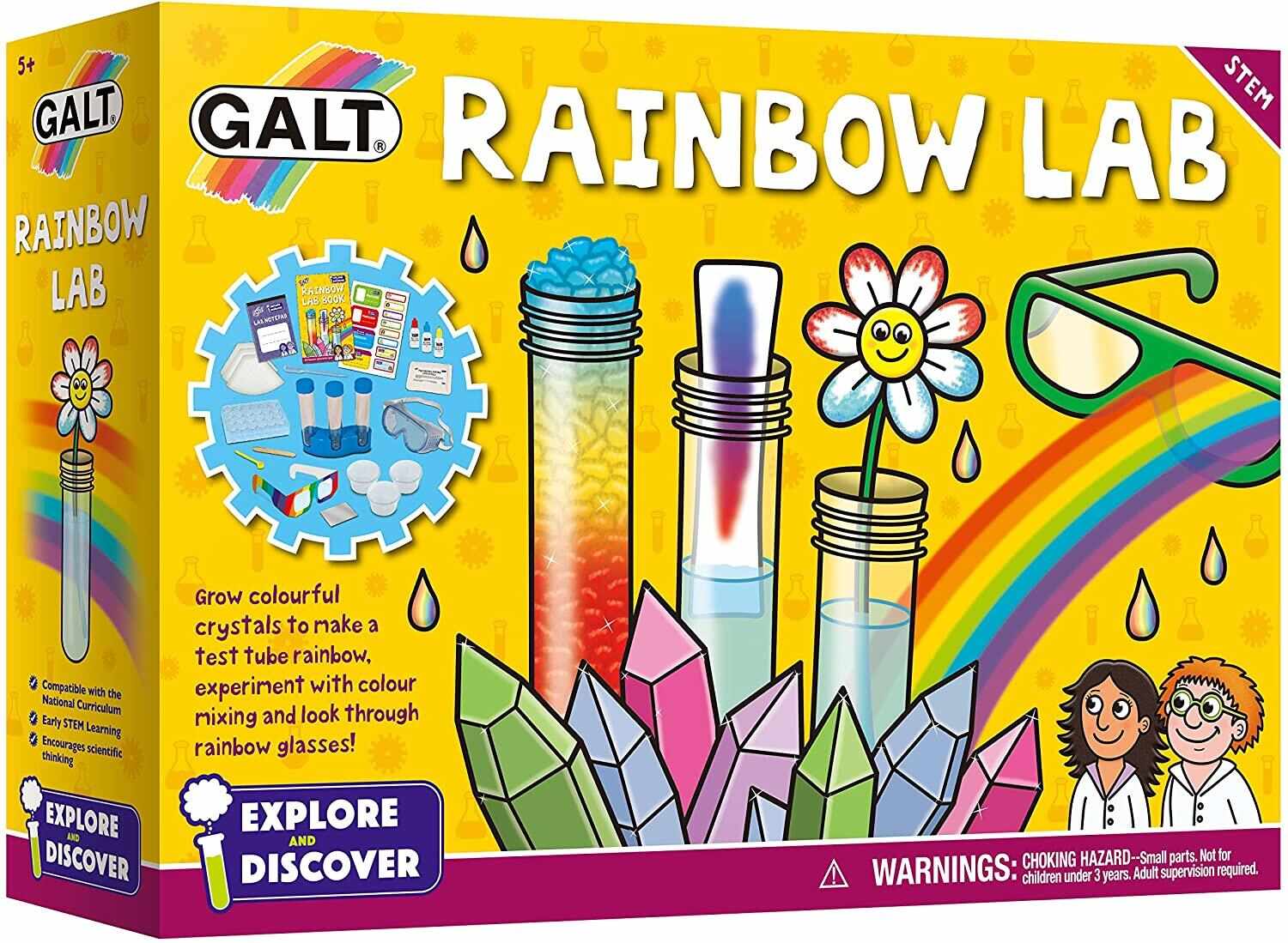 Set experimente - Rainbow Lab | Galt
