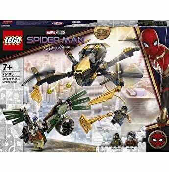 LEGO Marvel - Duelul cu drona al Omului Paianjen 76195