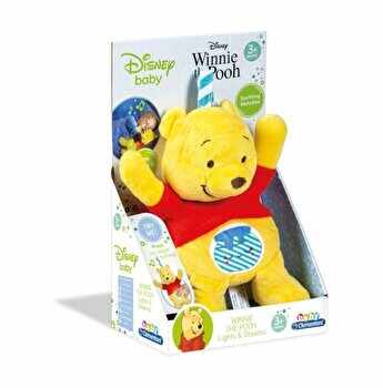 Baby Clementoni - Plus interactiv Winnie the Pooh, cu lumini si sunete
