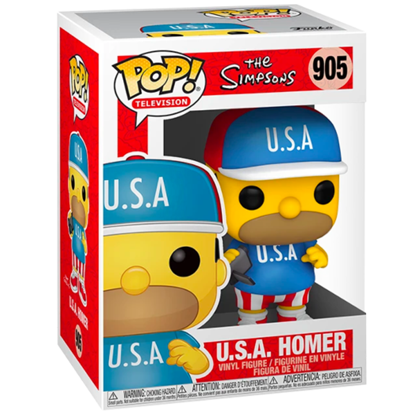 Figurina - The Simpsons - USA Homer | FunKo