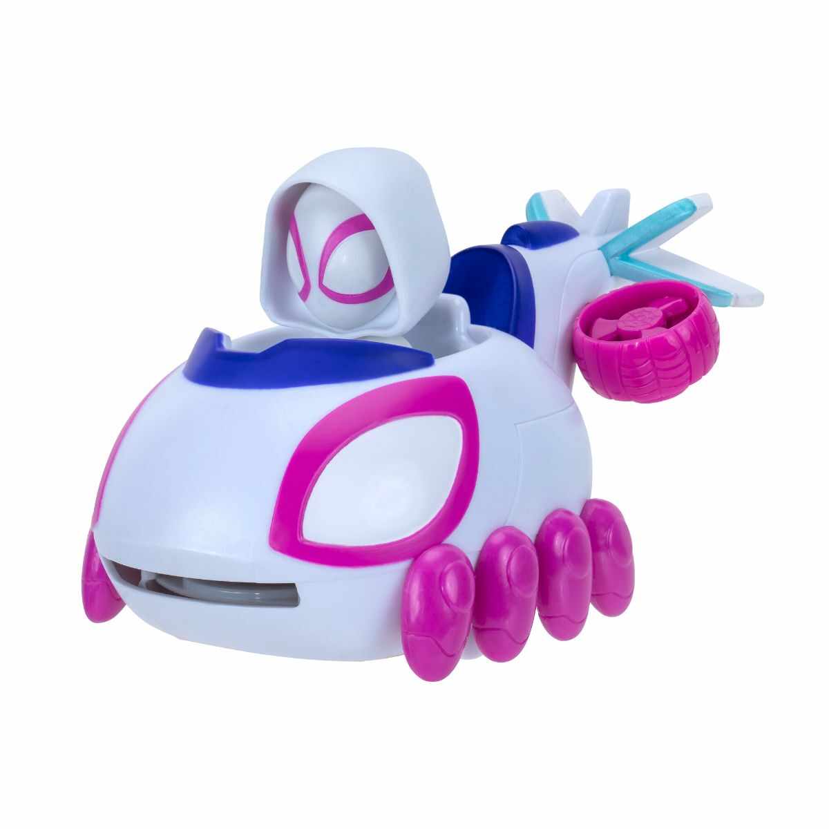 Figurina Spidey, cu masinuta, Little Vehicle, SNF0010