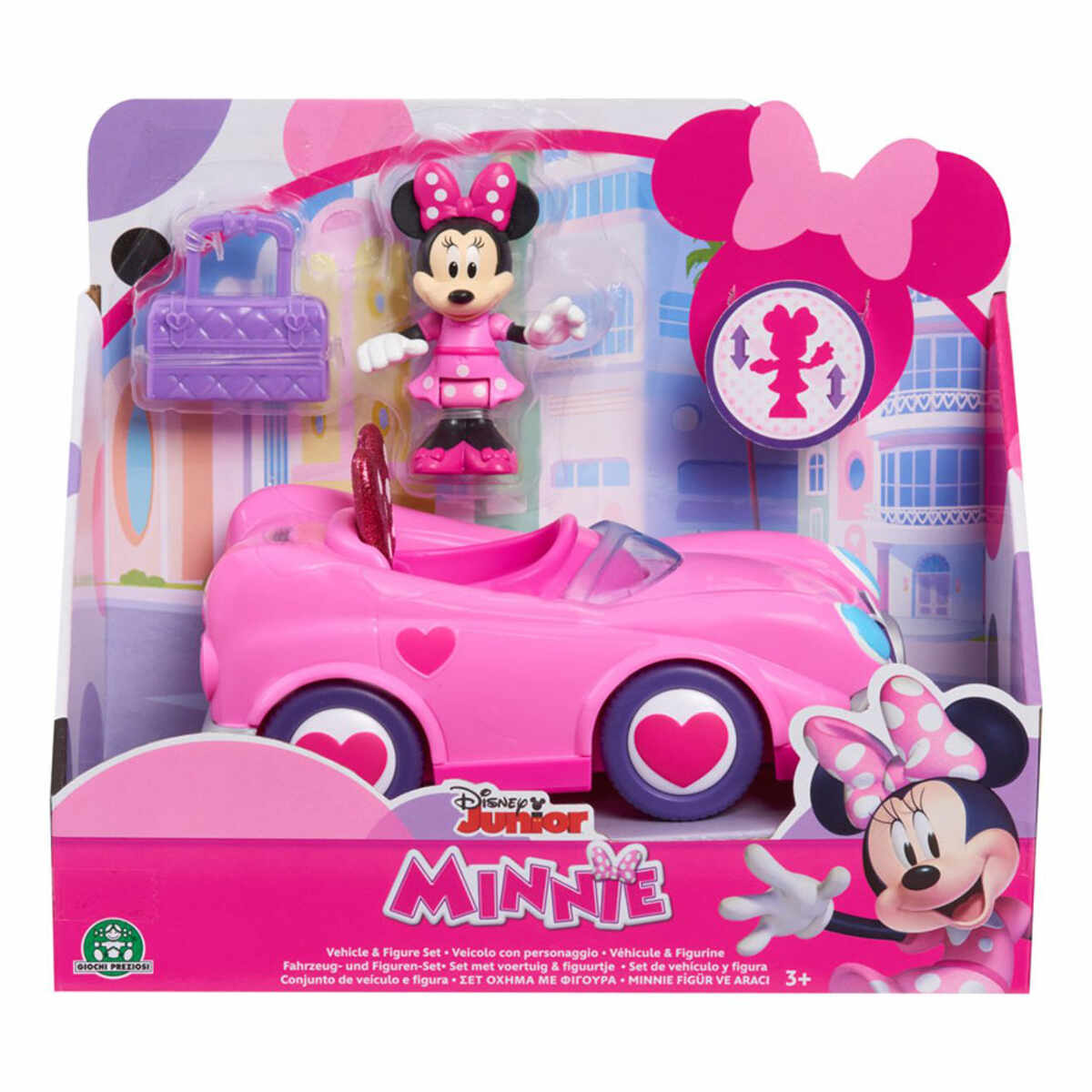 Masinuta cu figurina, Disney Minnie Mouse, 89956