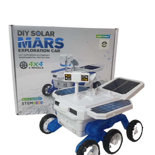 Set constructie - Masina de Explorare Spatiala cu Baterie Solara | Hex Toys