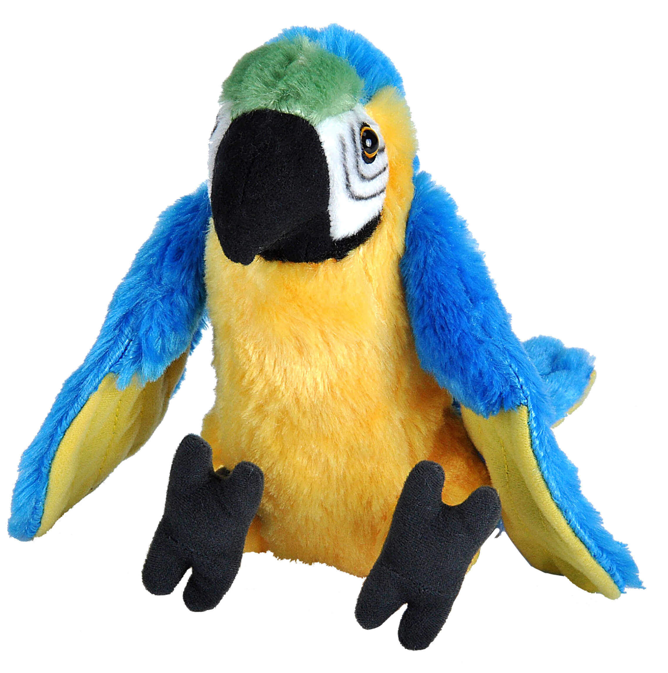 Jucarie de plus - Papagal Macaw Albastru | Wild Republic