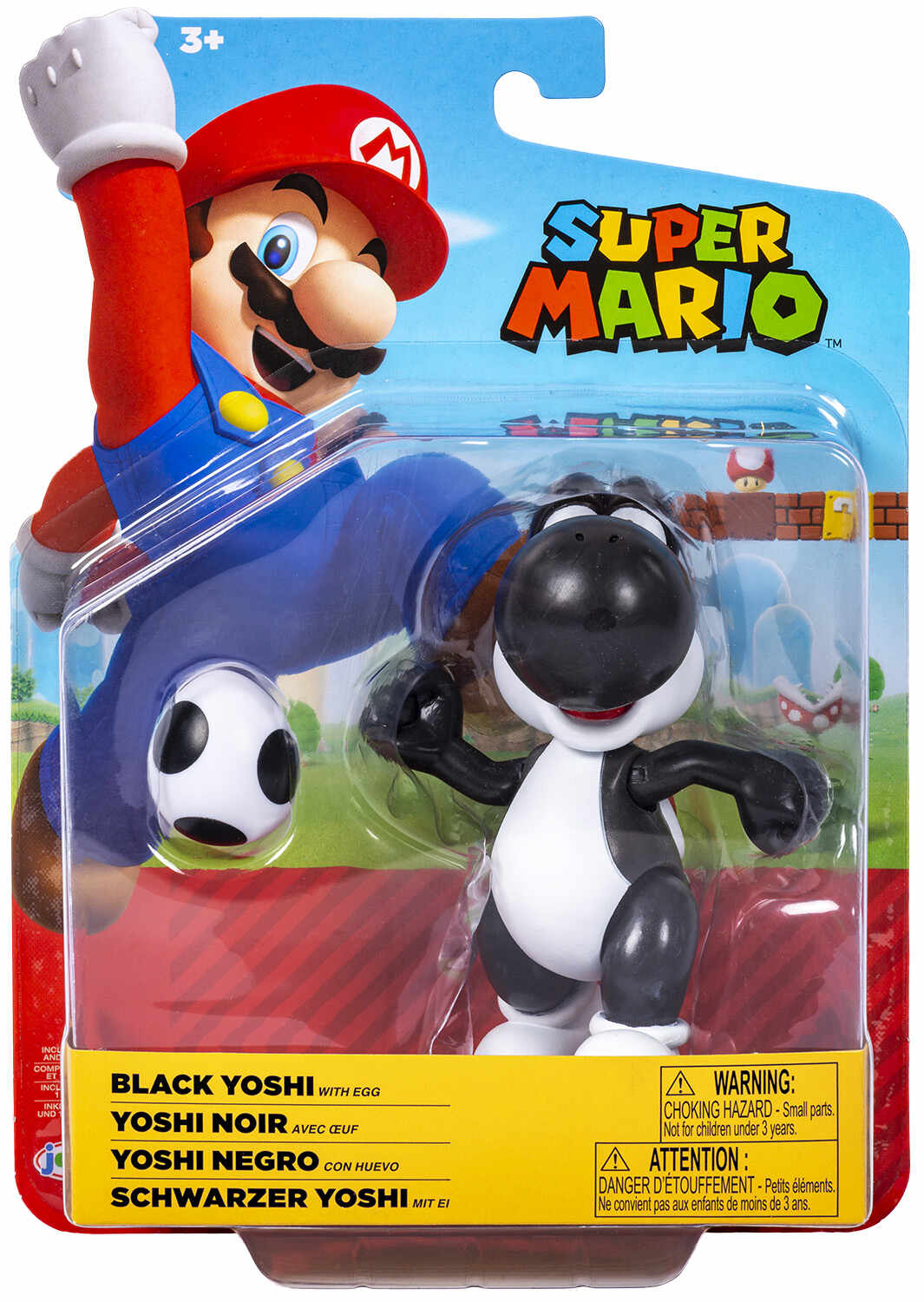 Figurina - Super Mario - Black Yoshi | Jakks Pacific