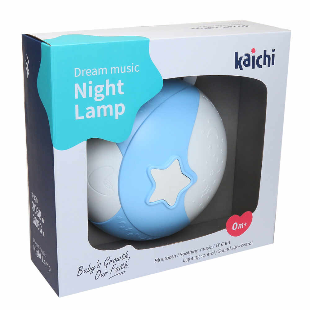 Lampa de veghe cu muzica Kaichi Dream music Blue