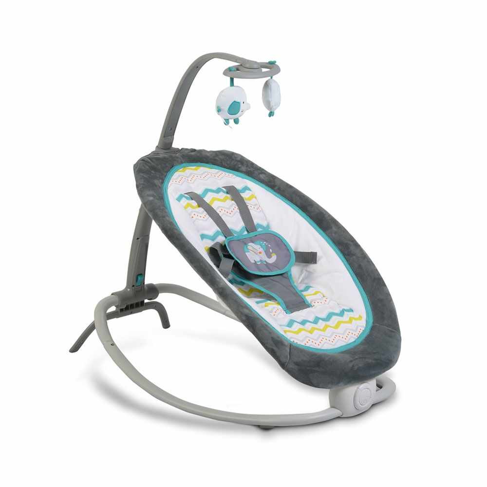 Balansoar cu vibratii pentru bebelusi Cangaroo Remy 2020 Turquoise