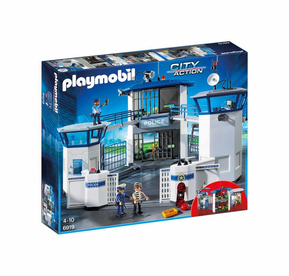Playmobil PM6919 Sediu De Politie Cu Inchisoare