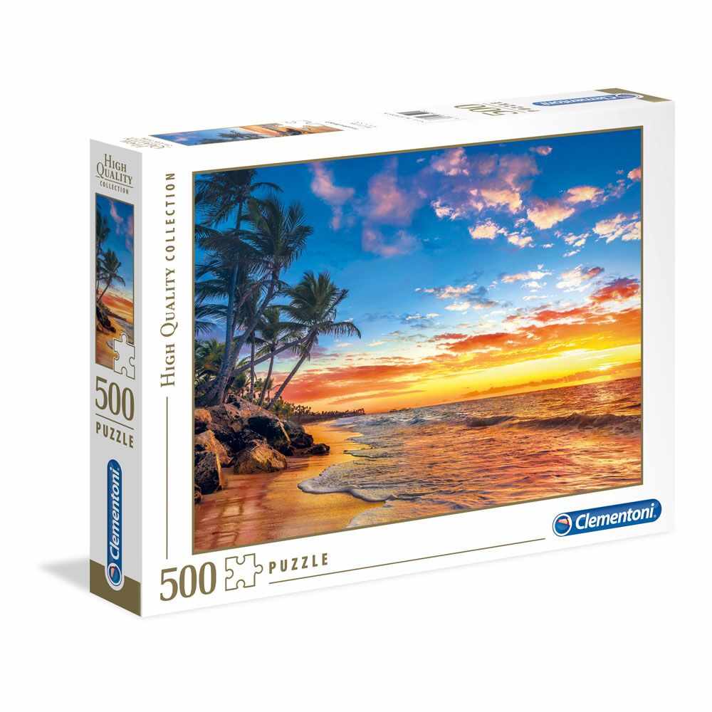 Puzzle 500 piese Clementoni High Quality Collection Paradise Beach