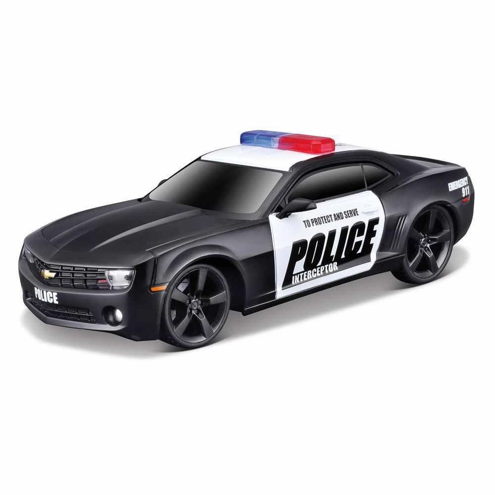 Masina cu sunete si lumini Maisto Motosounds Chevrolet Camaro SS Police 1:24