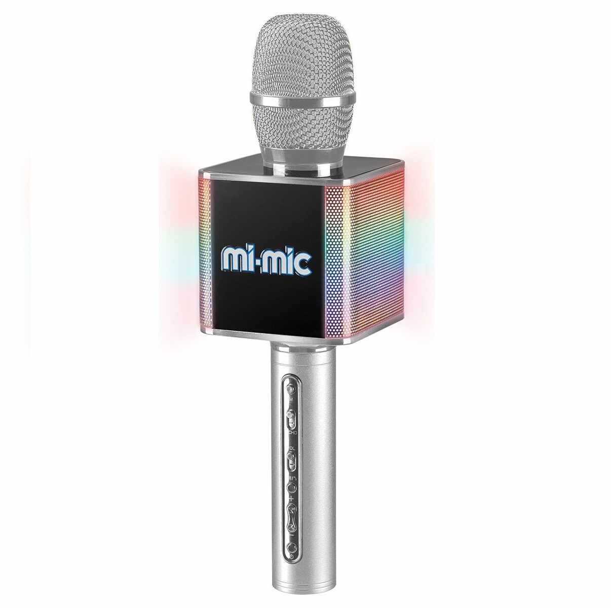 Microfon cu led si difuzor Mi-Mic grey