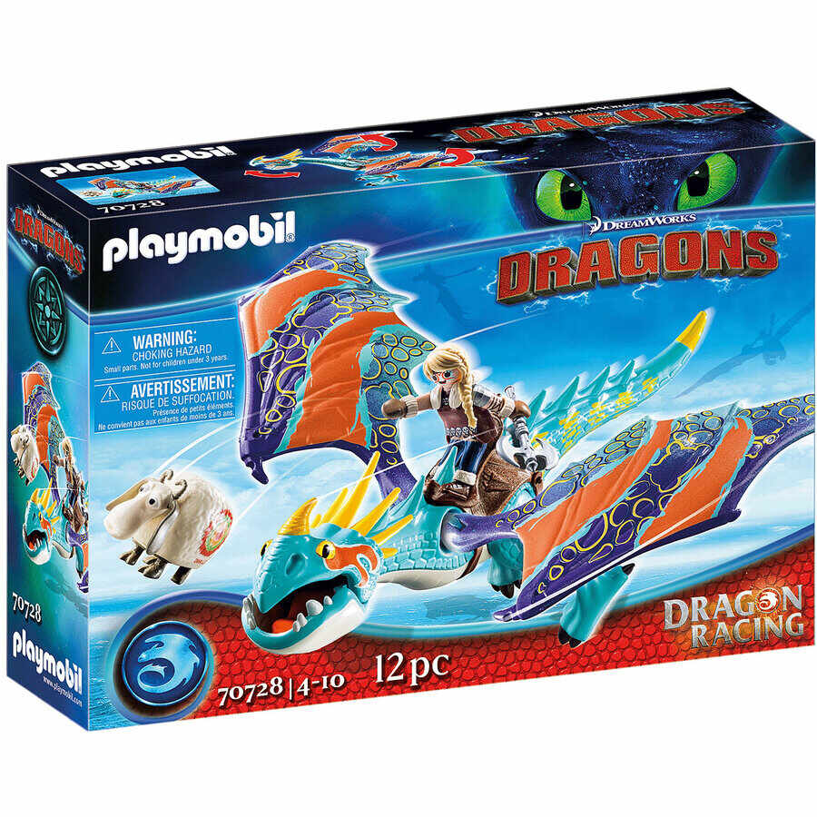 Playmobil PM70728 Dragons Cursa Dragonilor Astrid si Stormfly