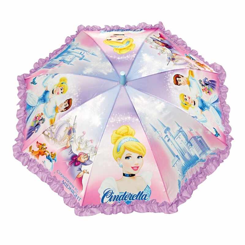 Umbrela manuala cu volanase Disney Princess