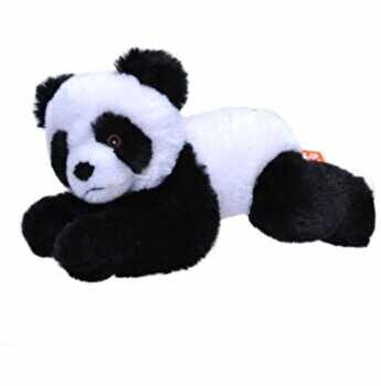 Jucarie plus Wild Republic - Urs Panda Ecokins, 20 cm