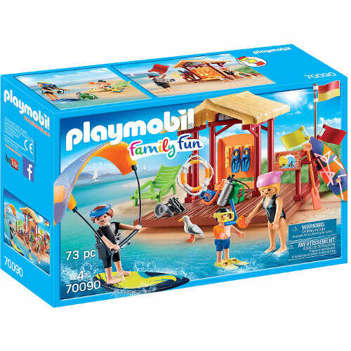 Set de Constructie Playmobil Lectii de Sporturi Nautice - Family Fun