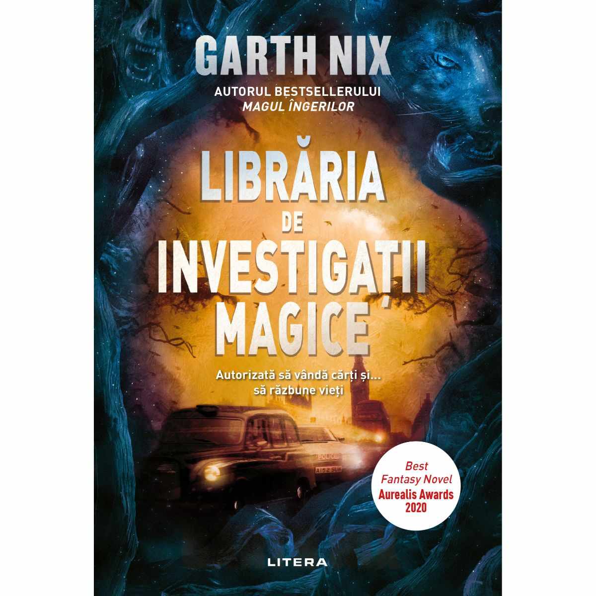 Libraria de investigatii magice, Garth Nix
