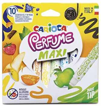 Carioca lavabila Carioca Perfume Maxi, parfumata, 10 culori