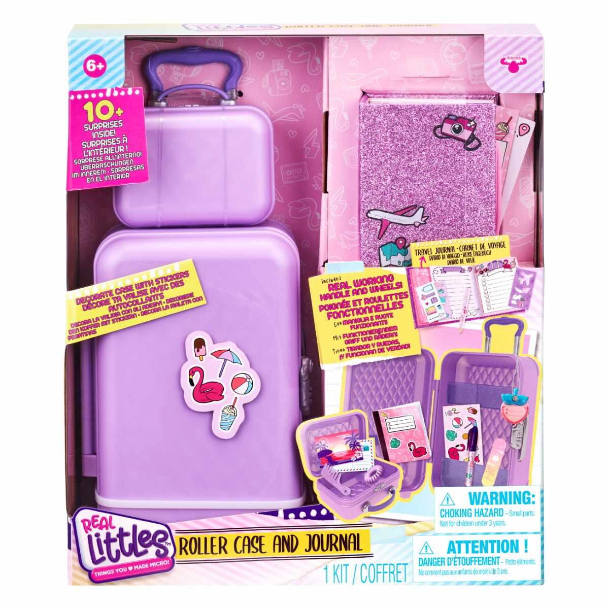 Set mini valize si mini jurnal, Real Littles, S4