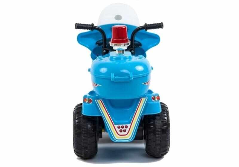 Motocicleta electrica pentru copii LL999 LeanToys 5725 albastra