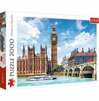 Puzzle Trefl - Londra: Big Ben, 2000 piese