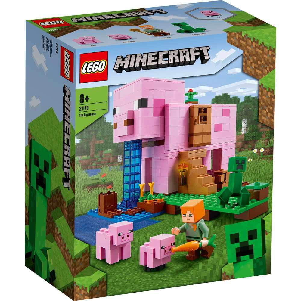 Lego Minecraft Casuta Purcelus 21170