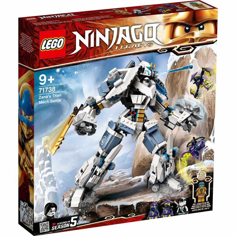Lego Ninjago Robotul Titan al lui Zane 71738