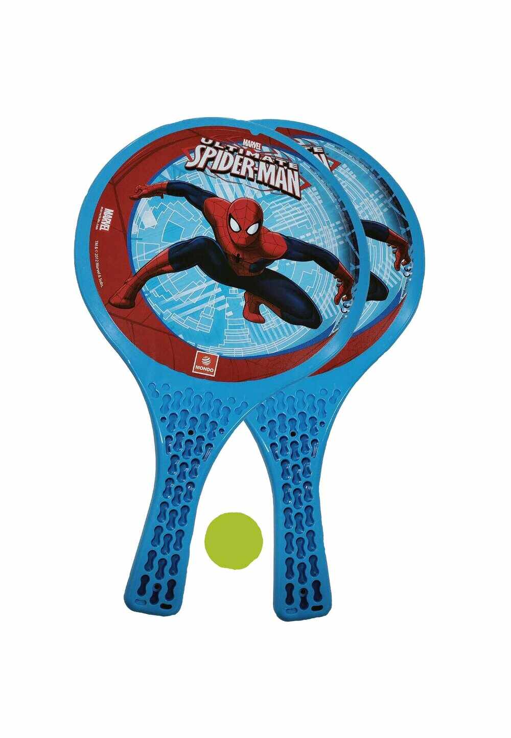 Set palete tenis, Spider Man, albastre