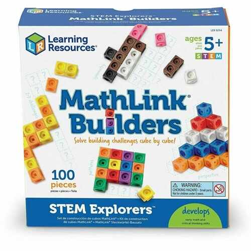 Jucarie S.T.E.M. Learning Resources MathLink Constructii 3D 