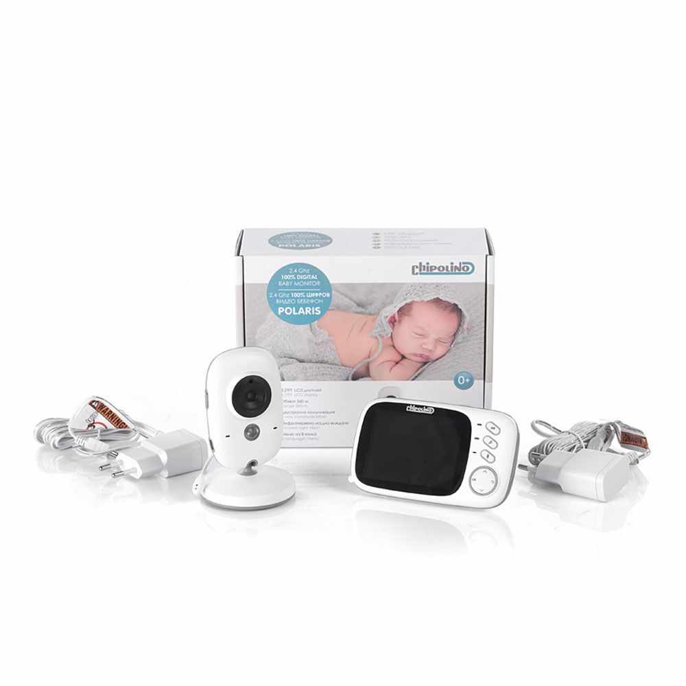 Sistem monitorizare audio-video bebelusi Chipolino Polaris