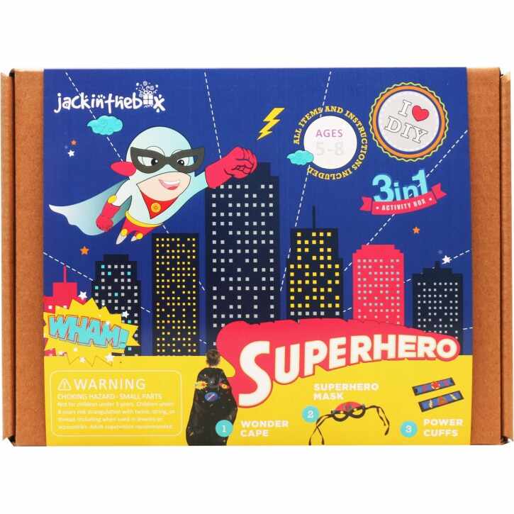 Kit creatie 3in1 - Supererou | Jack In The Box