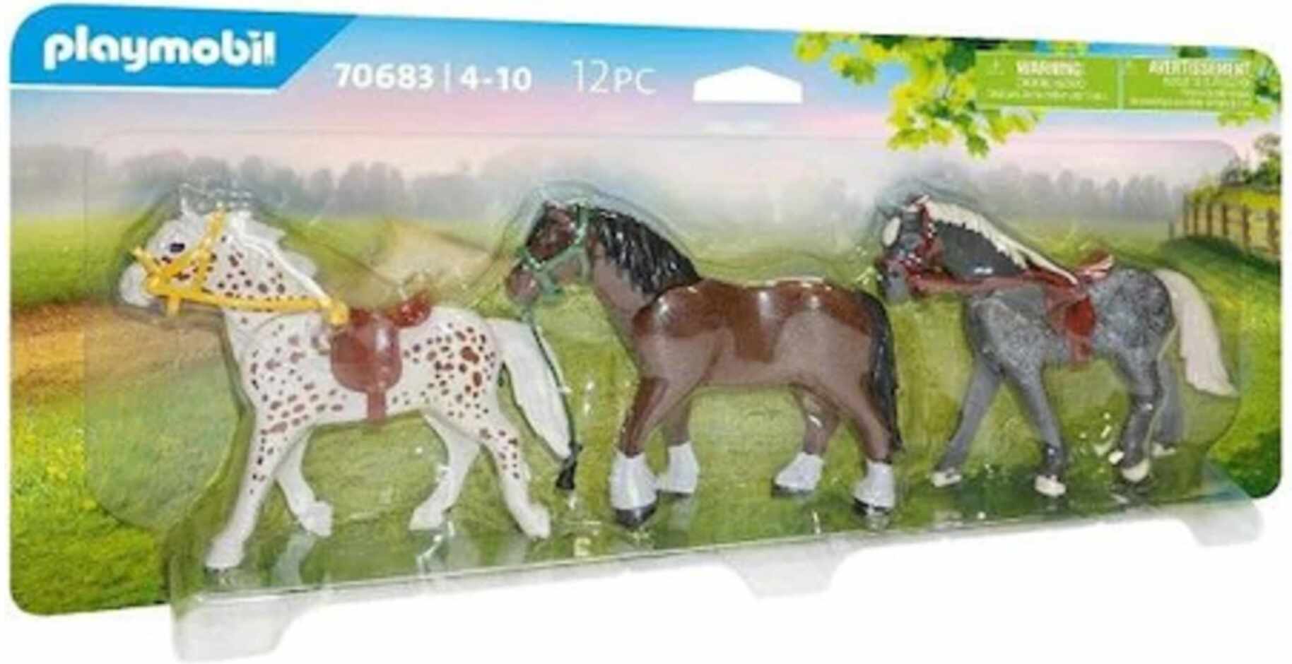 Set ponei - Pony Farm, 3 buc. | Playmobil