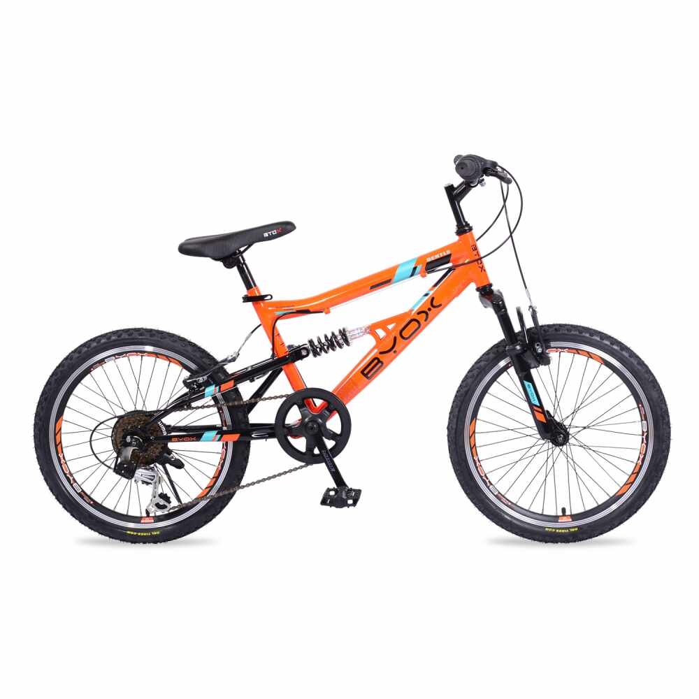 Bicicleta pentru copii Byox Versus Orange 6 viteze 20 inch