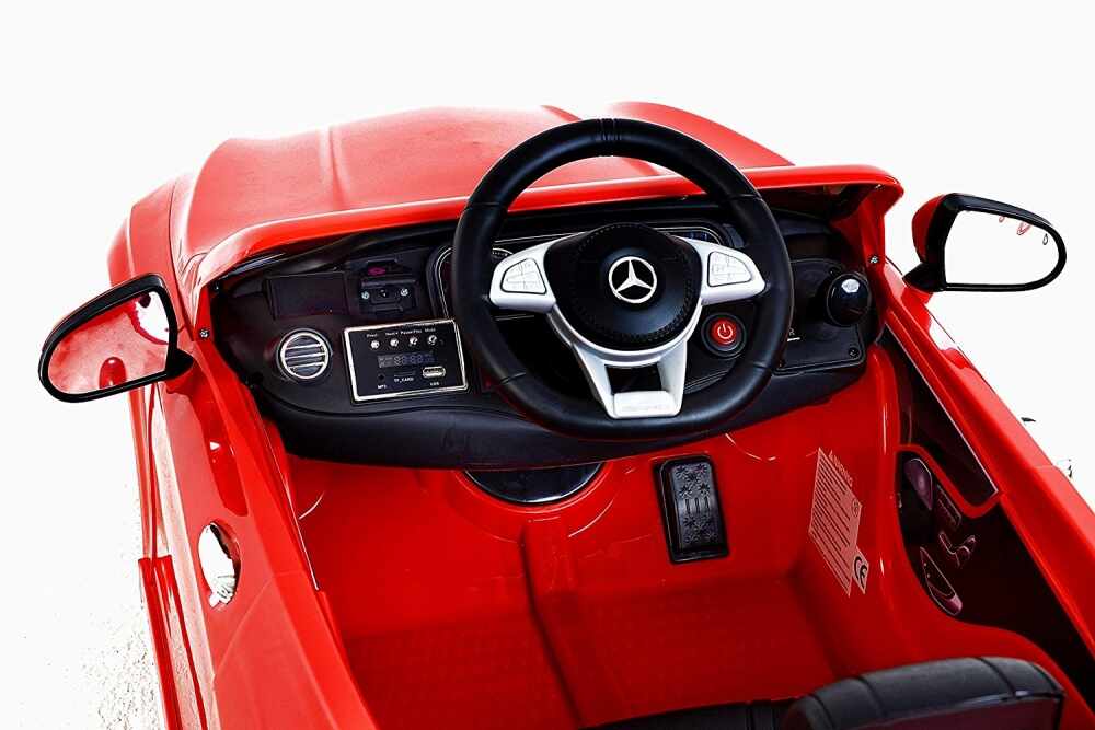 Masinuta electrica cu telecomanda Mercedes Benz S63 AMG Cabrio Red