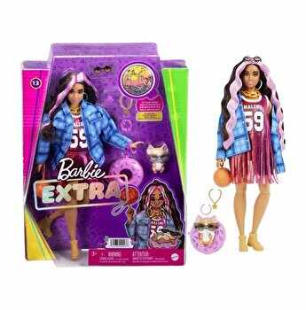 Papusa Barbie Extra - Jacheta sport