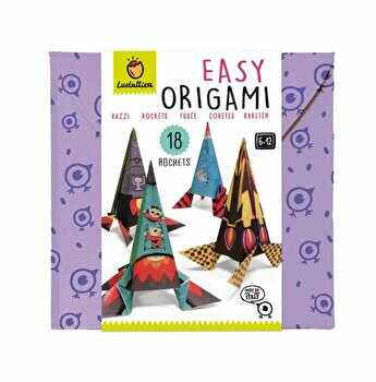 Set Origami incepatori Ludattica - Rachete