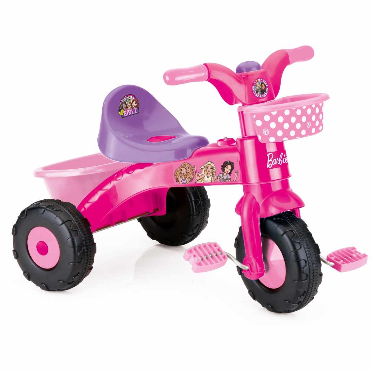 Tricicleta pentru copii Barbie Girlz