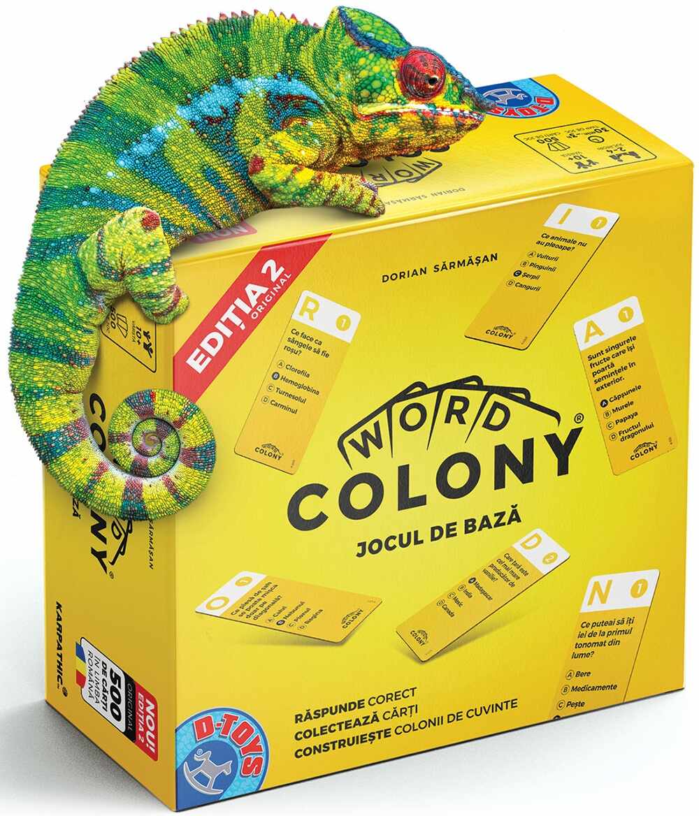 Joc - Word Colony - Jocul de baza | D-Toys