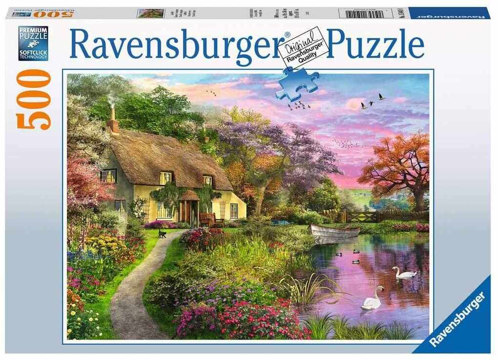 Puzzle 500 piese - Casa la Tara | Ravensburger