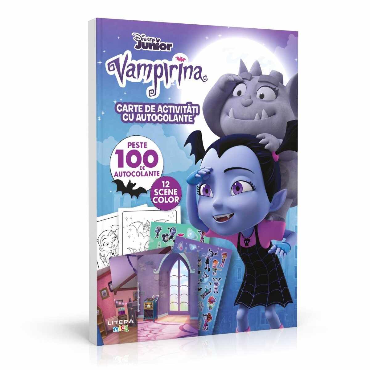 Disney Junior: Vampirina, Carte de activitati si autocolante