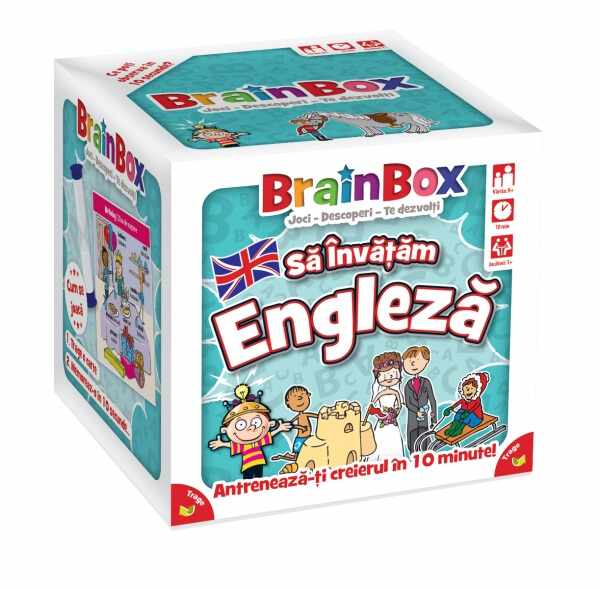 Joc educativ BrainBox Sa invatam Engleza