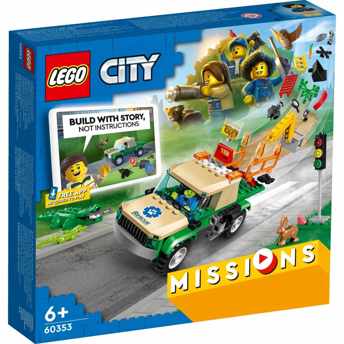 Lego® City - Misiuni de salvare a animalelor salbatice (60353)
